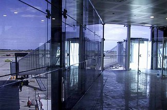 Interior del m&oacute;dulo M5 de la terminal norte del aeropuerto del Prat